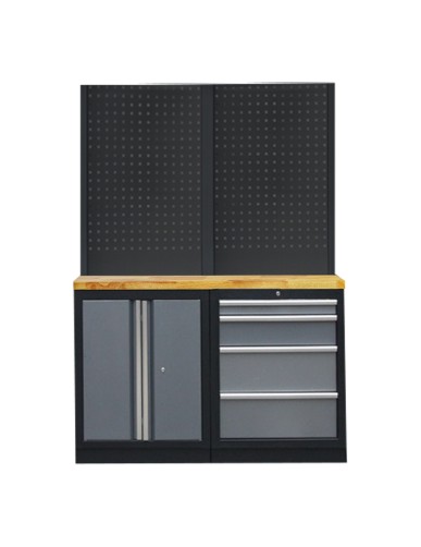PROFESSIONELE GARAGE SERIE MET 2 ACHTERPANELEN